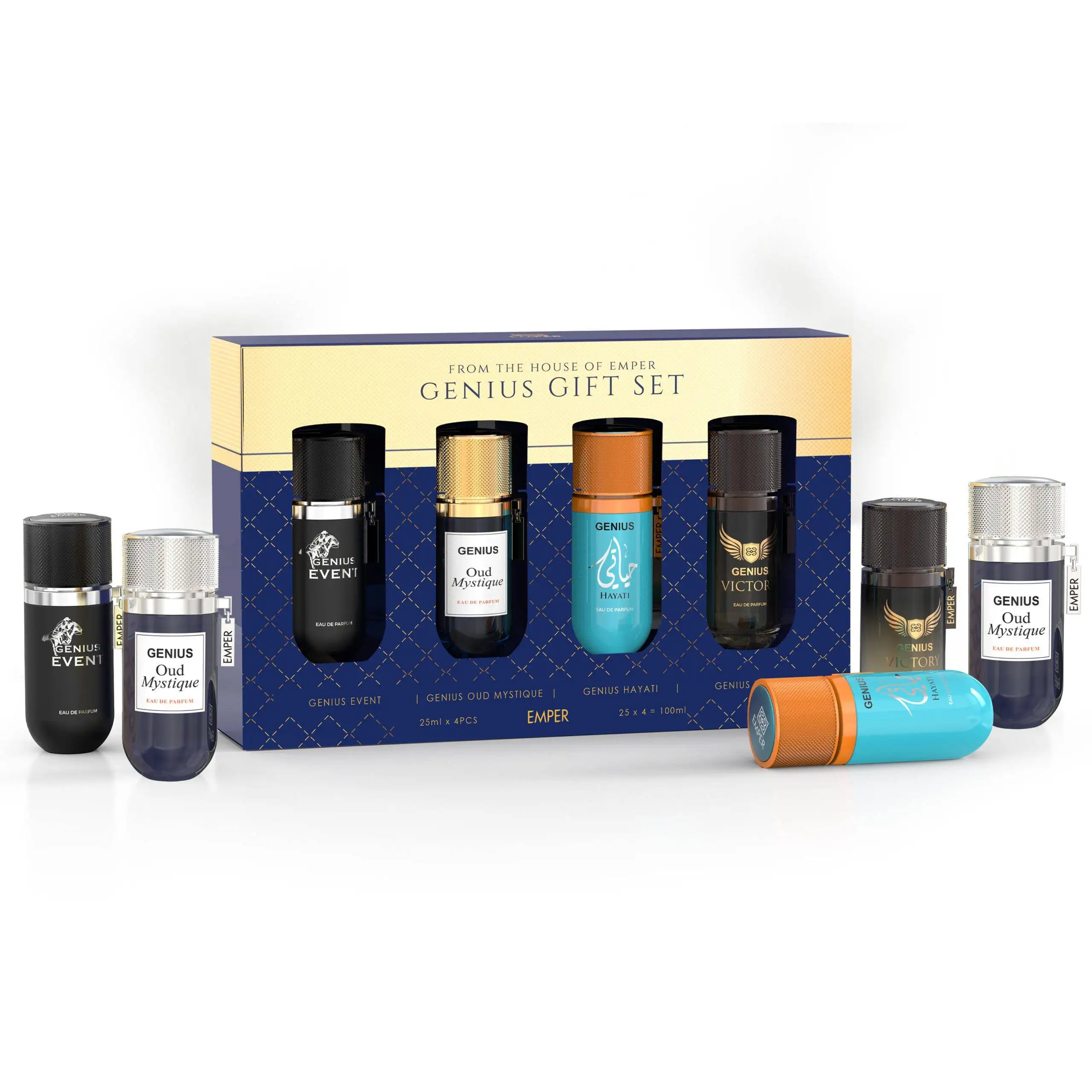 Emper Genius Gift Set 4pcs 25ml Men